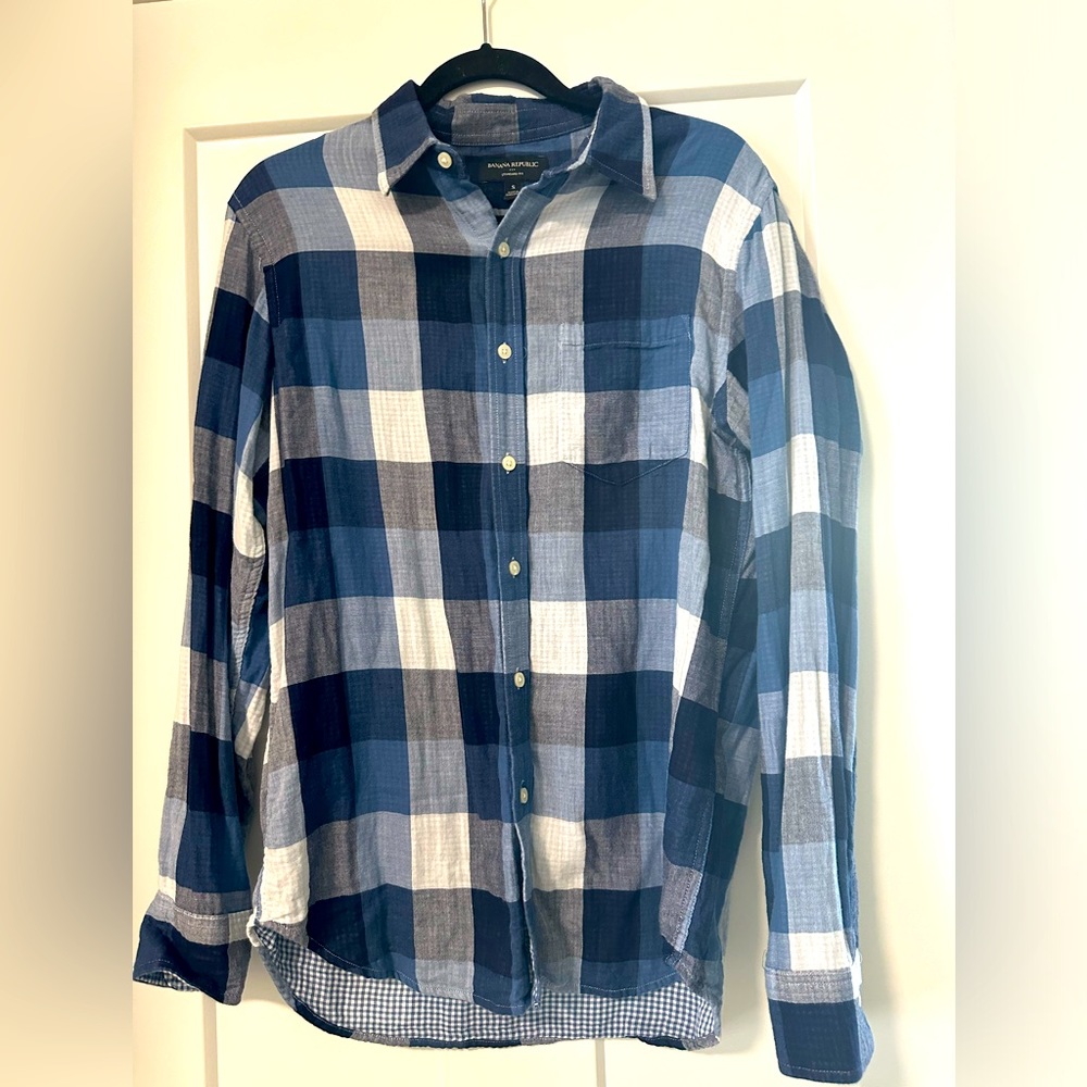 Men’s Banana Republic Standard Fit Flannel Shirt |Size Small|